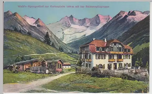 (87582) AK Waltls Alpengasthof zur Gerlosplatte, um 1912