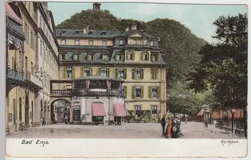 (87484) AK Bad Ems, Kurhaus, vor 1945