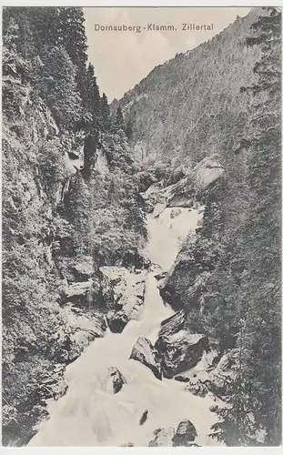 (87347) AK Dornauberg Klamm im Donautal, um 1910