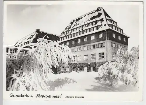 (87067) AK Altenberg i. Erzg., Sanatorium -Raupennest-, 1983