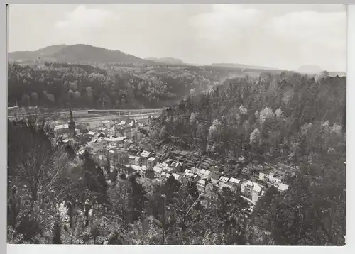 (87026) AK Bad Schandau, Sächsische Schweiz 1976