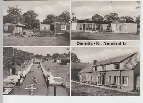 (86963) AK Diemitz Kr. Neustrelitz, Mehrbildkarte 1984