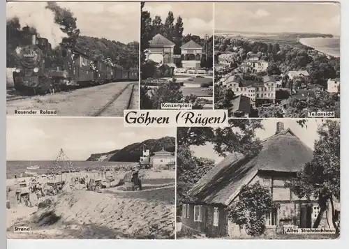 (86889) AK Göhren auf Rügen, Mehrbildkarte 1965