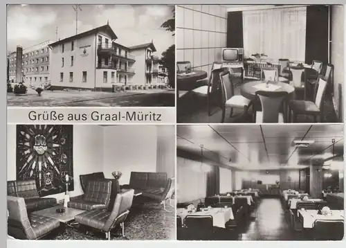 (86870) AK Graal-Müritz, Ferienheim d. VEB Synthesewerk Schwarzheide 1988
