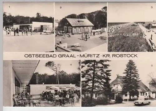 (86864) AK Graal-Müritz, Mehrbildkarte 1981