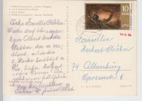 (86722) AK Ostseebad Kühlungsborn, Mehrbildkarte 1975