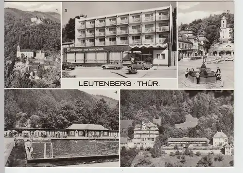 (86710) AK Leutenberg, Mehrbildkarte 1977