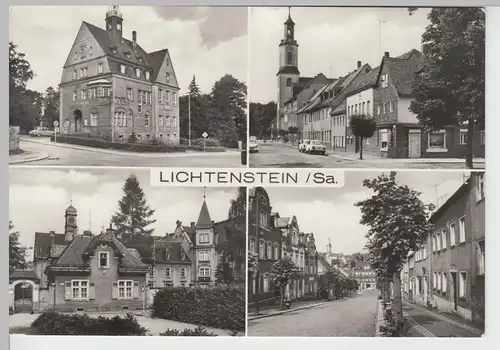 (86707) AK Lichtenstein (Sa.), Mehrbildkarte 1979