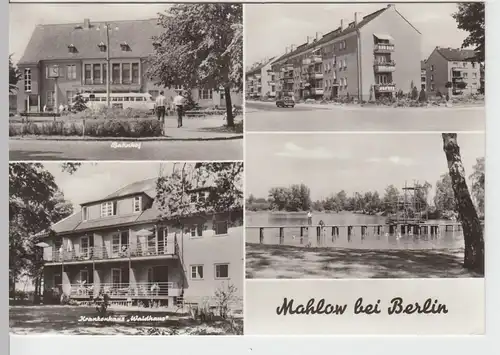 (86692) AK Mahlow, Mehrbildkarte 1978