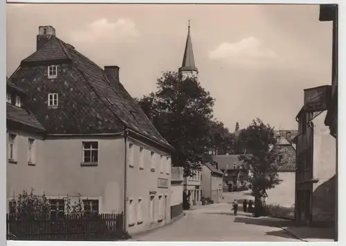 (86670) AK Neuhausen i. Erzgebirge, Ortsansicht 1965