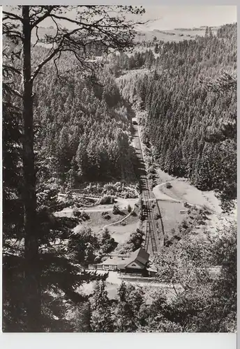 (86635) AK Oberweißbach, Bergbahn Talstation 1981