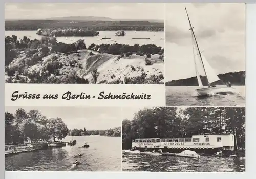 (86555) AK Berlin Schmöckwitz, Mehrbildkarte 1970