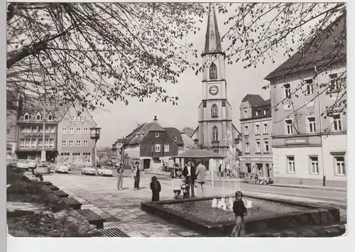 (86528) AK Stollberg (Erz.), Markt 1981