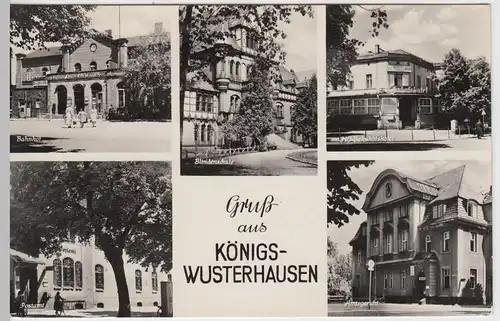 (86414) AK Königs Wusterhausen, Blindenschule, Amtsgericht 1959