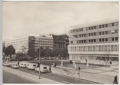 (86130) AK Berlin DDR, Lindencorso und Hotel Unter Den Linden 1967