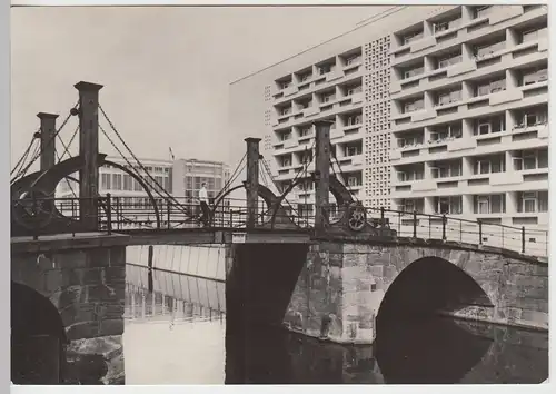 (86118) AK Berlin DDR, Jungfernbrücke 1966