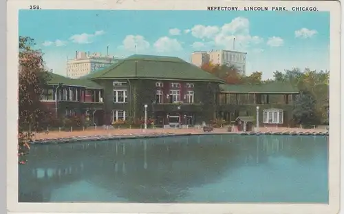 (85616) AK Chicago, Lincoln Park, Refectory, um 1927