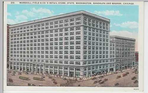 (85614) AK Chicago, Marshall Field and Co.'s Retail Store, um 1927
