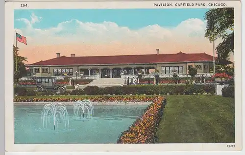 (85600) AK Chicago, Garfield Park, Pavilion, um 1927