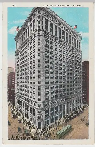 (85574) AK Chicago, Conway Building, um 1927