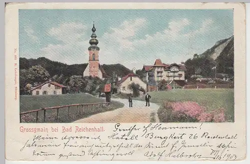 (85330) AK Grossgmain bei Bad Reichenhall, 1903