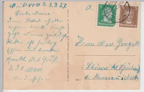 (85264) AK Müllrose, Heilstätte 1927