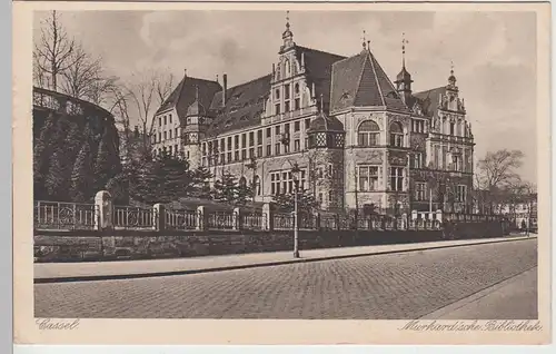 (85235) AK Kassel, Murhard'sche Bibliothek, 1917
