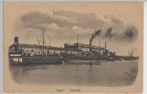 (85100) AK Galați, Docurille, vor 1945