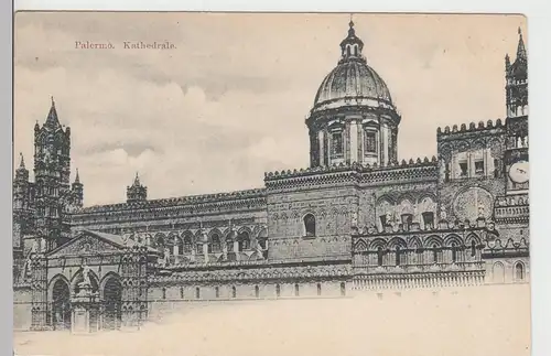 (85095) AK Palermo, Kathedrale, bis 1905
