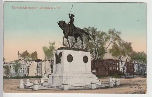 (85078) AK Brooklyn (N.Y.), Slocum Monument, 1910