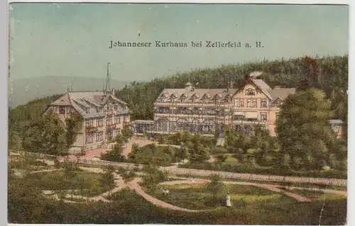 (84732) AK Johanneser Kurhaus bei Zellerfeld a. Harz, 1901