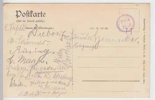 (84609) AK Berlin, Kleiner Wannsee, Villa Siemens, um 1905