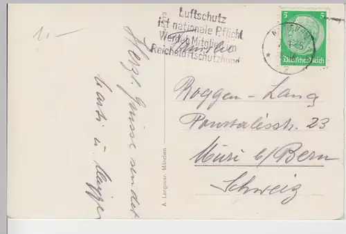 (84553) AK München, Hauptbahnhof 1935