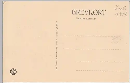 (84181) AK Kopenhagen, København, Gefionspringvandet 1914