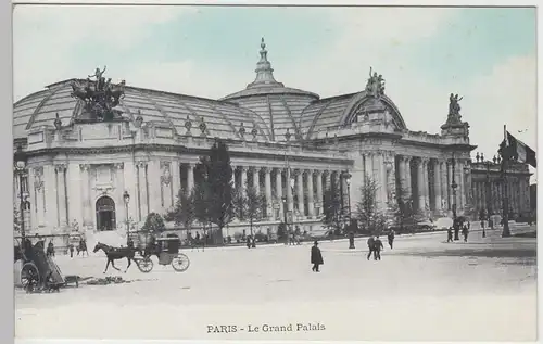 (84143) AK Paris, Le Grand Palais, vor 1945