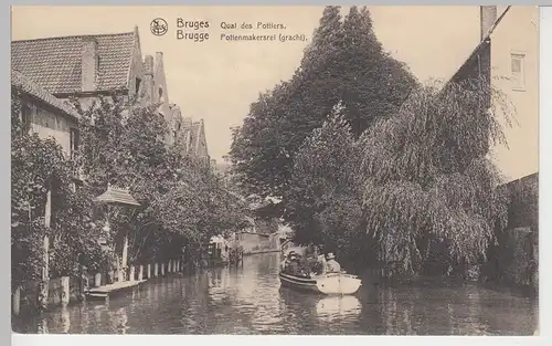 (84136) AK Brugge, Brügge, Pottenmakersrei, vor 1945