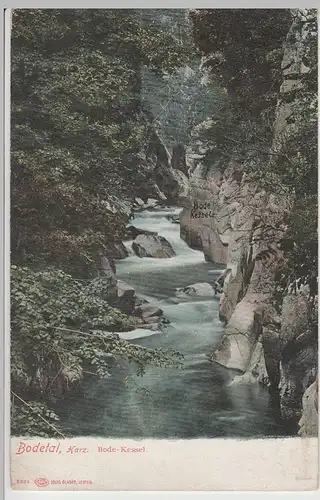 (83823) AK Harz, Bodetal, Bodekessel, vor 1945