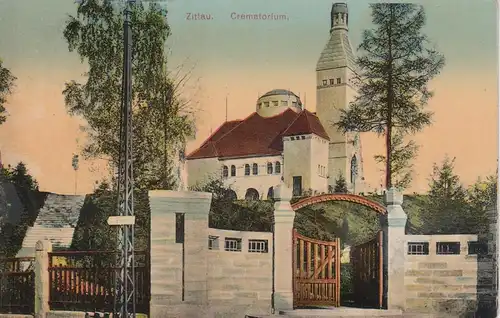 (83765) AK Zittau, Crematorium, 1911