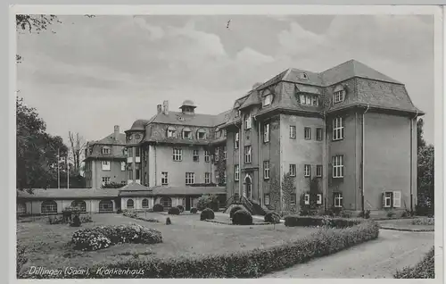 (83644) AK Dillingen, Krankenhaus, 1941
