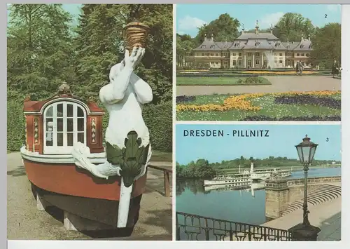 (83461) AK Dresden Pillnitz, Mehrbildkarte 1978
