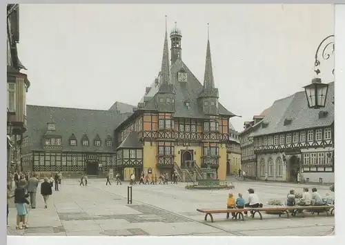 (83457) AK Wernigerode, Rathaus 1990