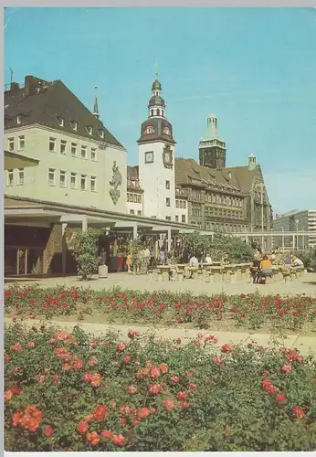 (83272) AK Karl-Marx-Stadt, Rosenhof, Rathaus 1982