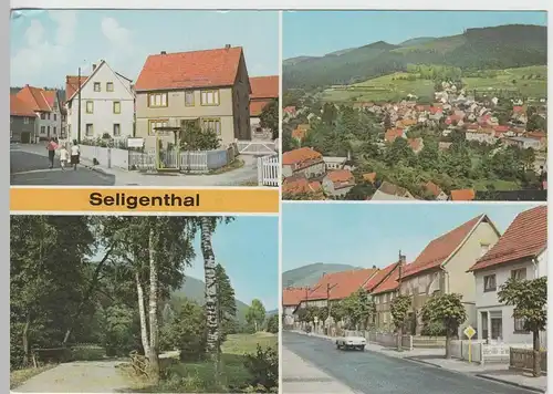 (83216) AK Seligenthal, Thür., Mehrbild, Gothaer Straße 1989