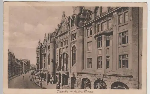 (82944) AK Chemnitz, Central-Theater, Feldpost 1915