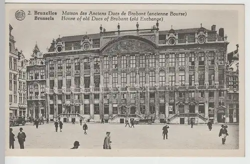 (82675) AK Brüssel, Bruxelles, Ancienne Bourse, alte Börse 1935