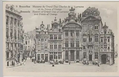 (82670) AK Brüssel, Bruxelles, Maison du Grand Duc Charles de Lorraine