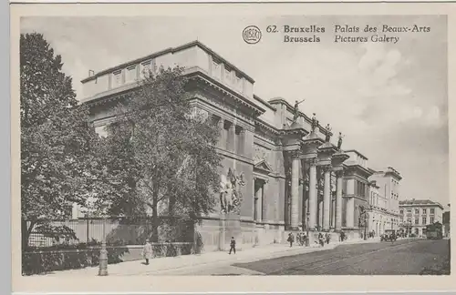 (82667) AK Brüssel, Bruxelles, Musée des Beaux Arts 1935