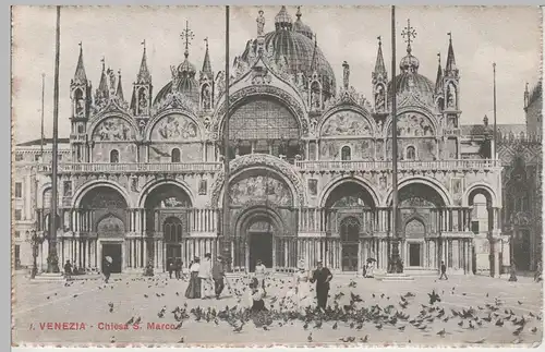 (82578) AK Venezia, Venedig, Markusdom, Basilica di San Marco, bis 1905