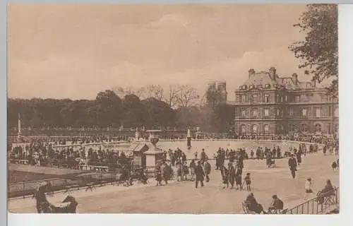(82524) AK Paris, Jardin du Luxembourg, vor 1945