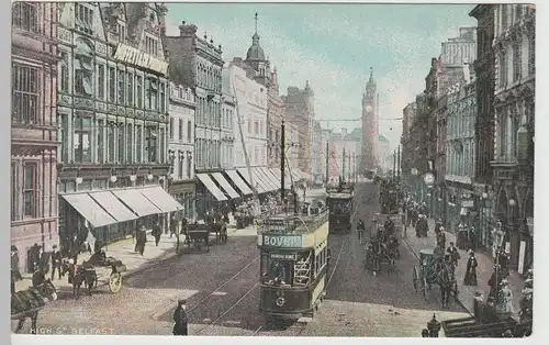 (82463) AK Belfast, High Street, vor 1945
